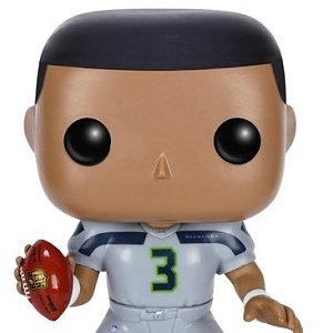 Russell Wilson Seahawks White Dress Pop! Vinyl