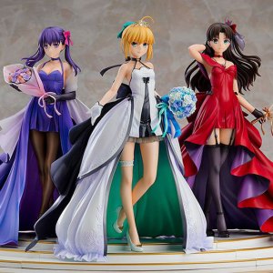 Saber, Rin Tohsaka & Sakura Matou 15th Celebration Dress