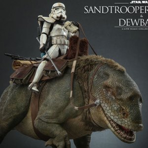 Sandtrooper Sergeant & Dewback (A New Hope)