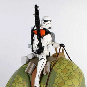 Sandtrooper On Dewback (studio)