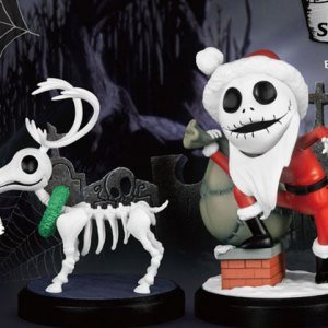 Santa Jack & Skeleton Reindeer Egg Attack Mini 2-PACK