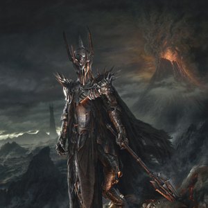 Sauron Paper Giclee Print (Jerry Vanderstelt)