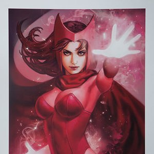 Scarlet Witch Art Print (Ian MacDonald and Scott Forbes)