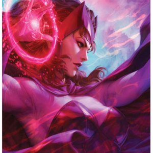 Scarlet Witch Art Print (Stanley Lau)