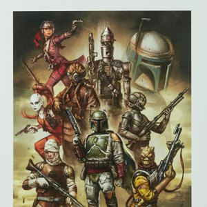 Scum And Villainy Art Print (Ian MacDonald)