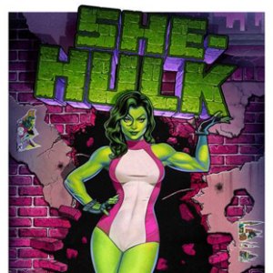 She-Hulk Art Print (John Keaveney)
