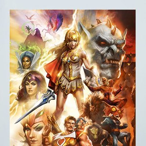 She-Ra Princess Of Power Art Print (Dave Wilkins)