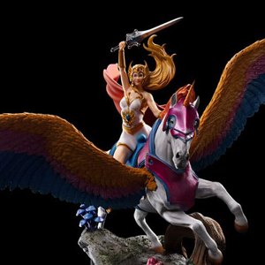 She-Ra & Swiftwind Battle Diorama