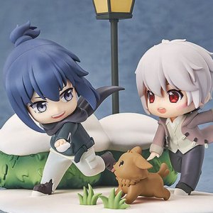 Shion & Nezumi Distant Snowy Night Chibi