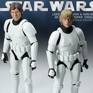Han And Luke In Stormtrooper Disguise (SDCC 2009) (studio)