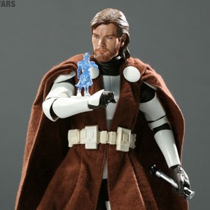 Obi-Wan Kenobi Clone Wars General (Sideshow) (studio)