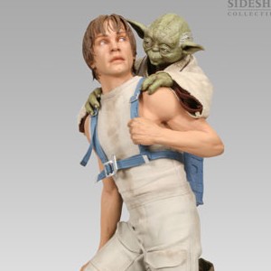 Luke And Yoda Dagobah Training (Sideshow) (studio)