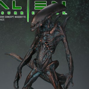 Alien Warrior Faux Bronze (studio)