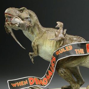 T-Rex Vs. Velociraptors (Sideshow)