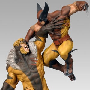 Wolverine Vs. Sabretooth (Sideshow) (studio)