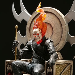 Ghost Rider On Throne (studio)