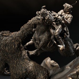 Ambush On Hoth Faux-Bronze (studio)