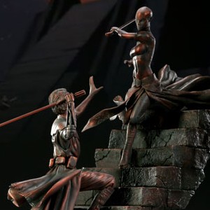 Anakin Vs. Asajj Faux-Bronze (studio)