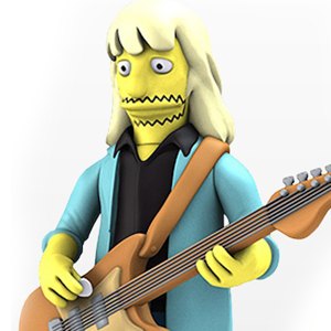 Simpsons 25th Anni Brad Whitford (Aerosmith)