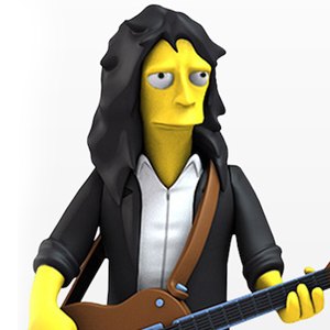 Simpsons 25th Anni Joe Perry (Aerosmith)