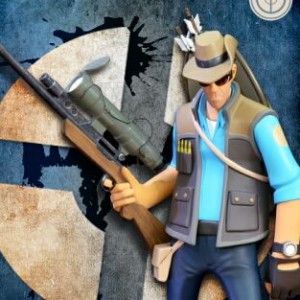 Blu Sniper (Gaming Heads) (studio)