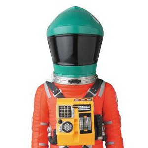 Space Suit Orange & Helmet Green