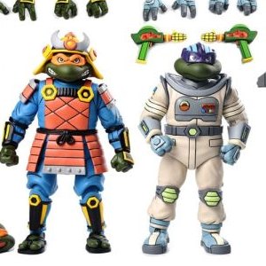 Space Adventure Donatello & Samurai Adventure Michelangelo 2-PACK