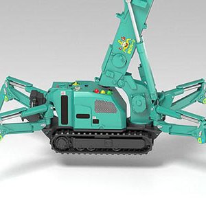 Spider Crane Green Moderoid