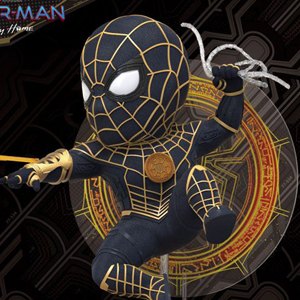 Spider-Man Black & Gold Suit Egg Attack