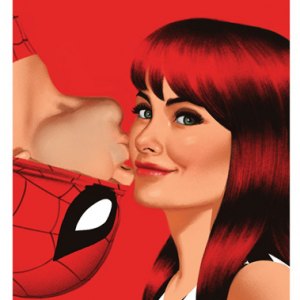 Spider-Man & Mary Jane Art Print (Greg Smallwood)