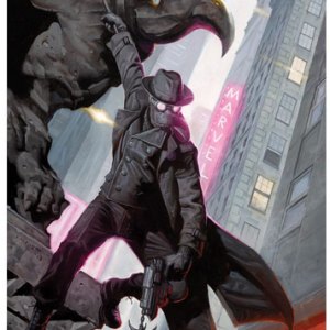 Spider-Man Noir Art Print (E.M. Gist)