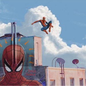 Spider-Man Peter Parker Art Print (Royalston)