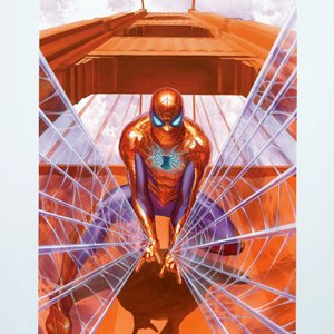 Spider-Man Trouble In San Francisco Art Print (Alex Ross)