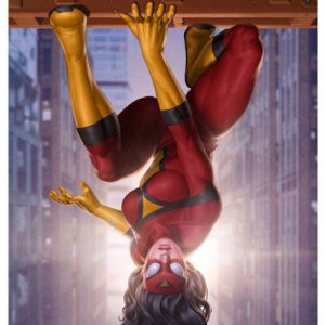 Spider-Woman Art Print (Junggeun Yoon)