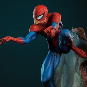 Spider-Man (J.Scott Campbell - Sideshow) (studio)