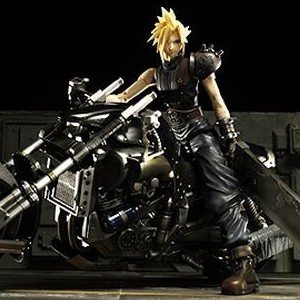 Cloud Strife And Hardy Daytona (studio)