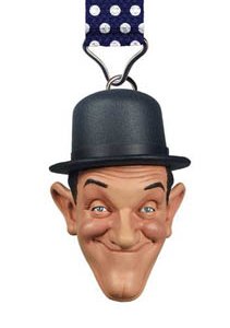 Stan Laurel Keychain