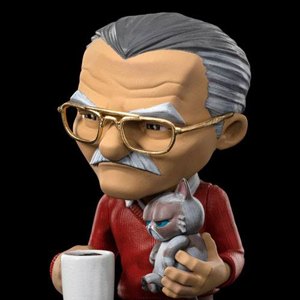 Stan Lee With Grumpy Cat Mini Co