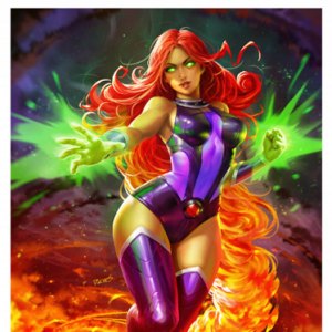 Starfire Art Print (Derrick Chew)