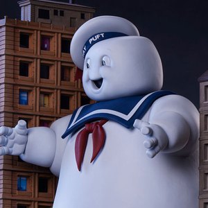 Stay Puft Marshmallow Man Diorama