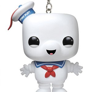 Stay Puft Marshmallow Man Pop! Keychain