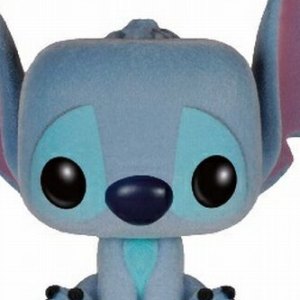 Stitch Seated Flocked Pop! Vinyl