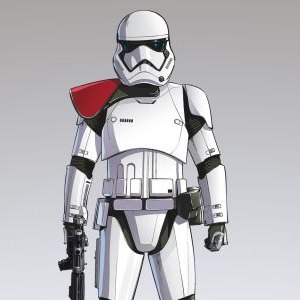 Stormtrooper Officer With Red Epaulette