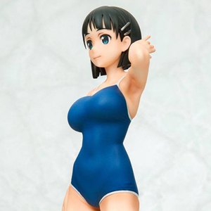 Suguha Kirigaya Leafa Navy Blue Swimsuit