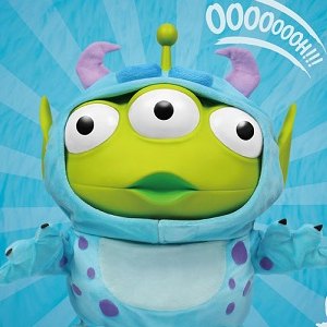 Alien Sully Remix Party Piggy Bank