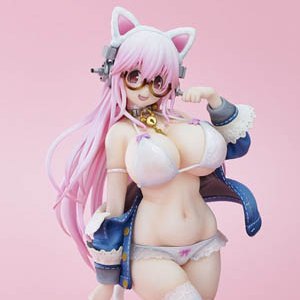 Super Sonico White Cat