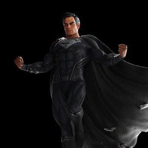 Superman Black Suit