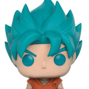 Super Saiyan God Super Saiyan Goku Blue Pop! Vinyl (Hot Topic)