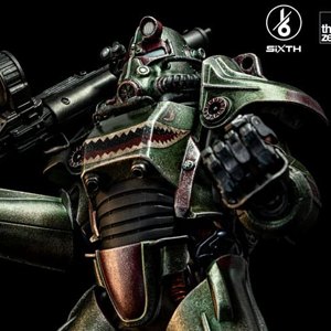 T-45 Hot Rod Shark Power Armor FigZero