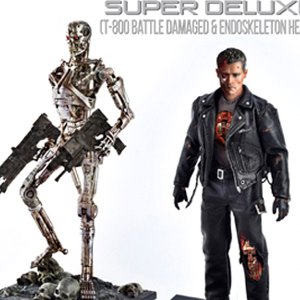 T-800 Battle Damaged & Endoskeleton Heavy Weathering Super Deluxe Set